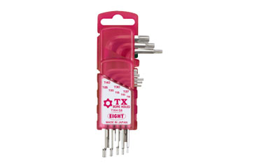 エイト TORX 片穴付きL型レンチセット(六角棒スパナ)(TXH-8S)